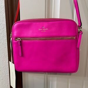Kate Spade Vibrant Pink Crossbody Bag